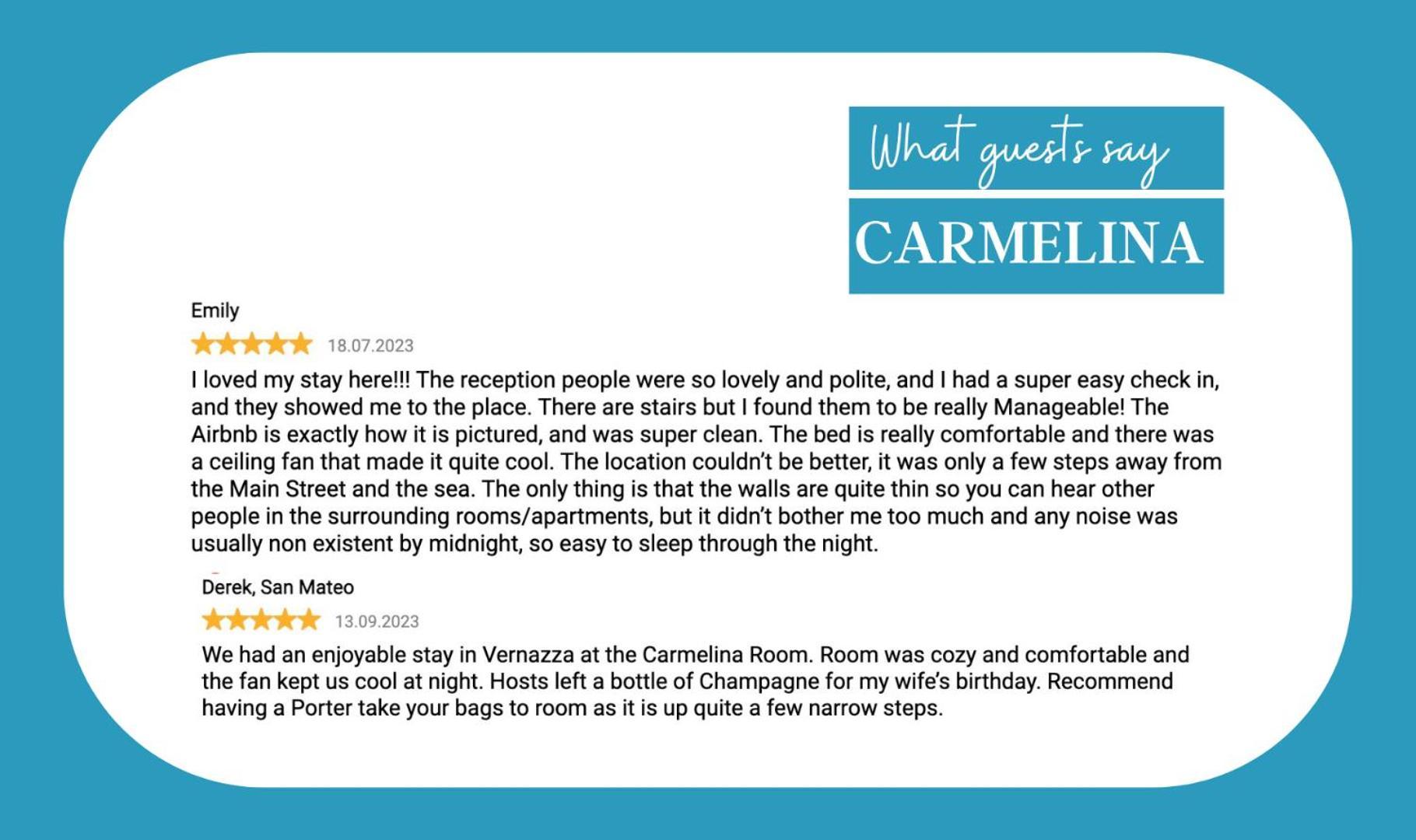 Carmelina Room فيرناتْسا المظهر الخارجي الصورة